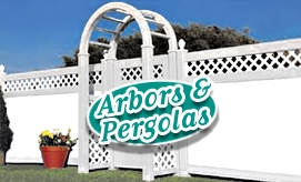 PVC Arbors & Pergolas