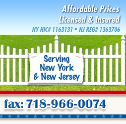 Serving NY & NJ. Fax: 718.966.0074